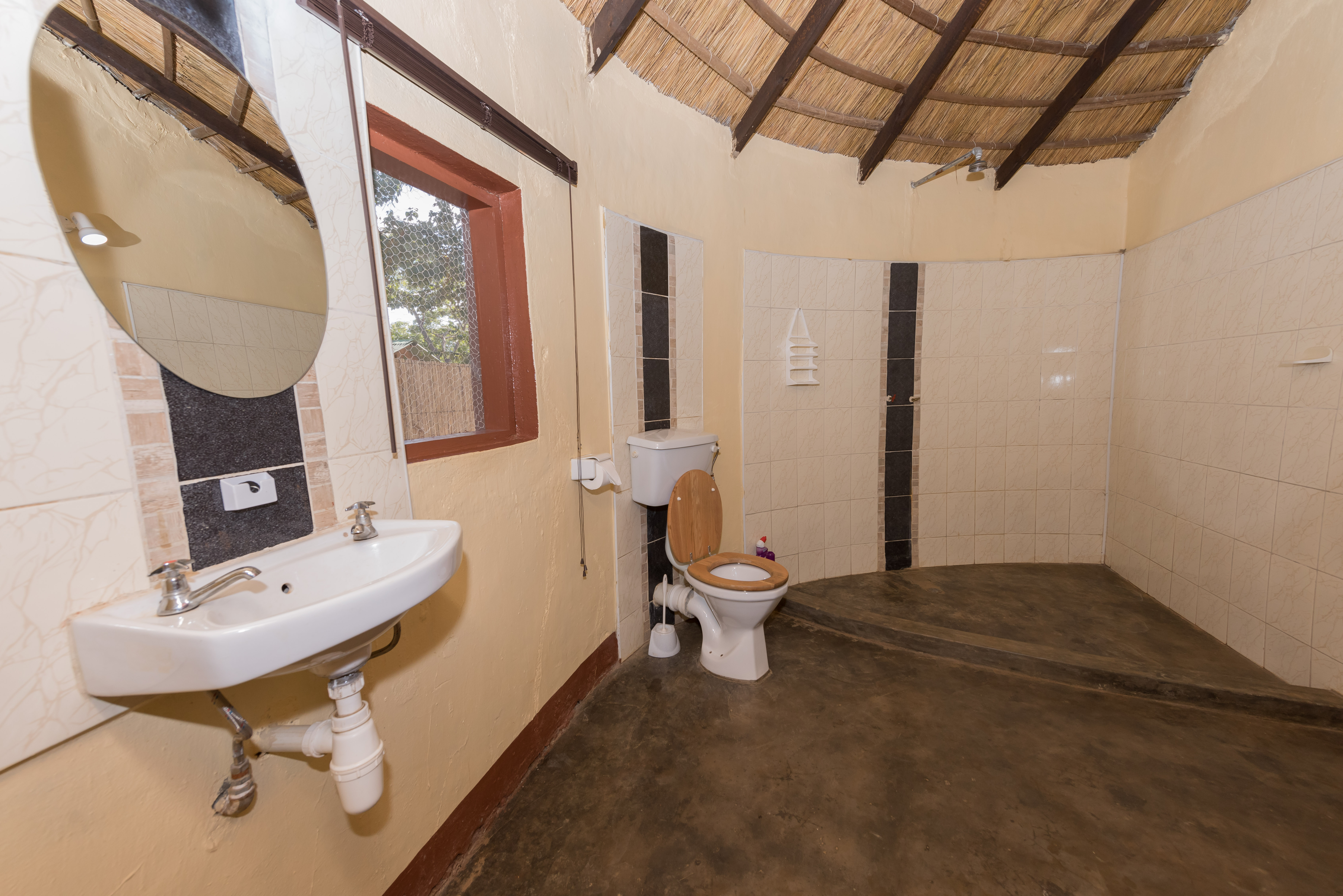 Bathroom in a chalet