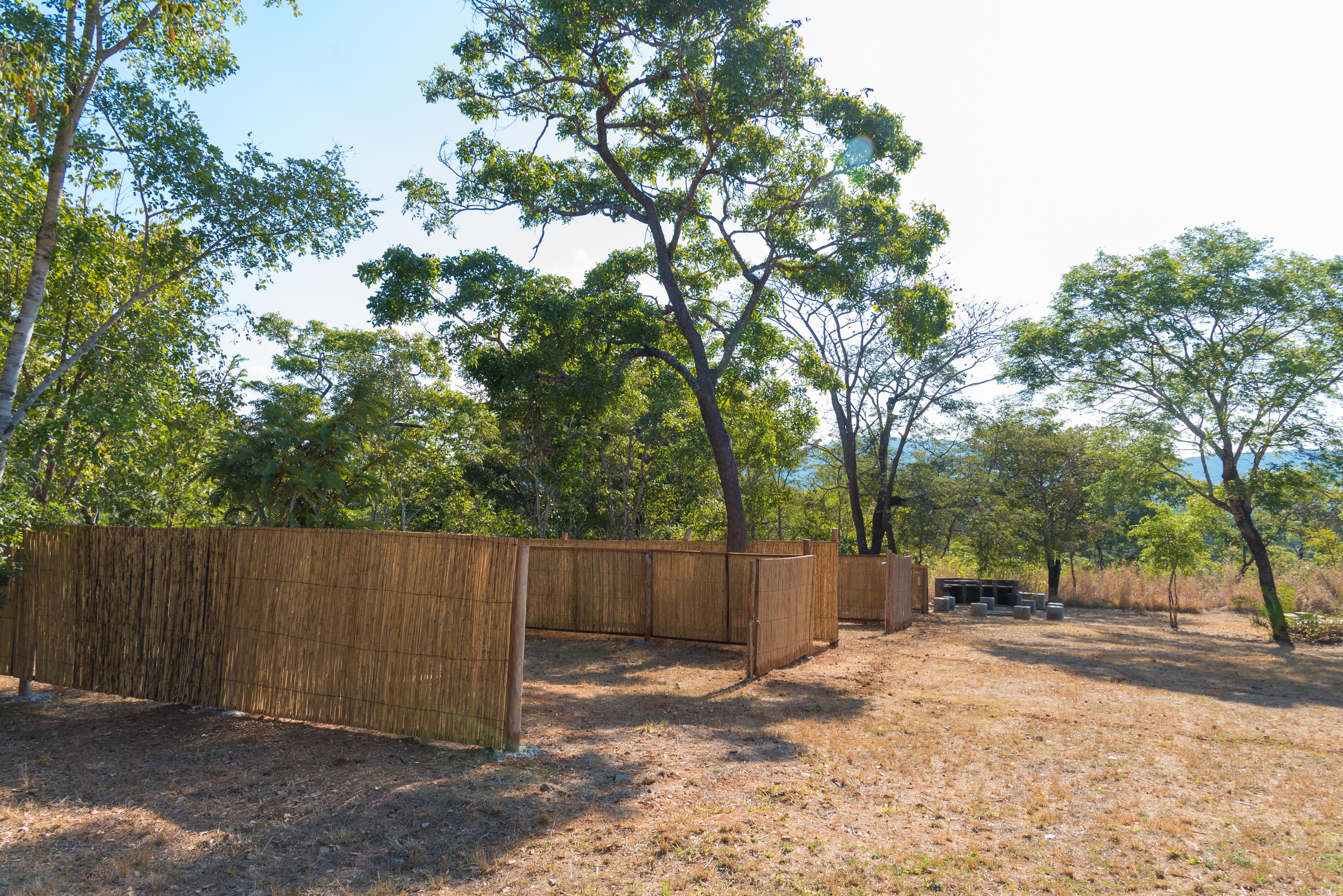 One angle of the camping area
