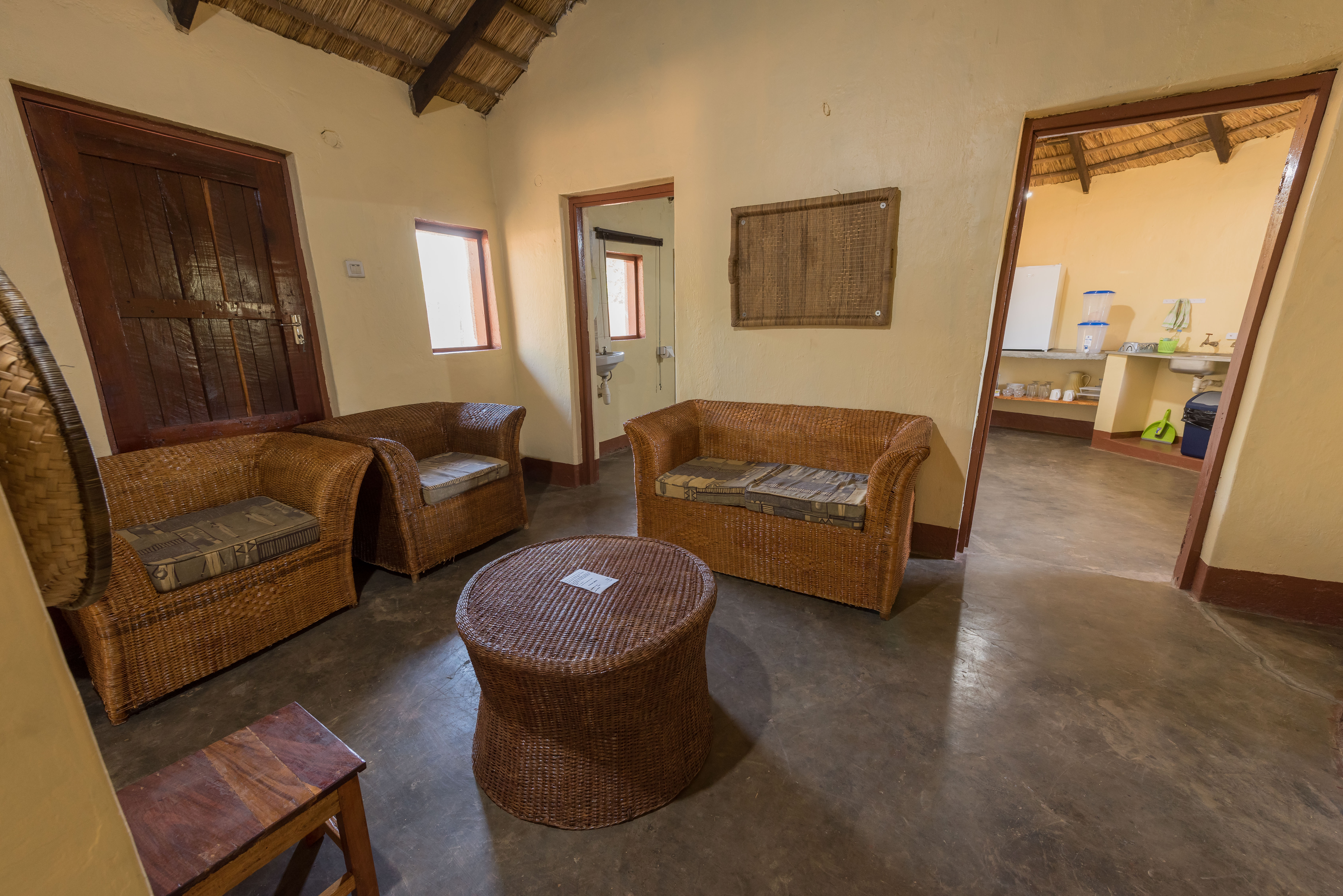 Sitting room in a chalet