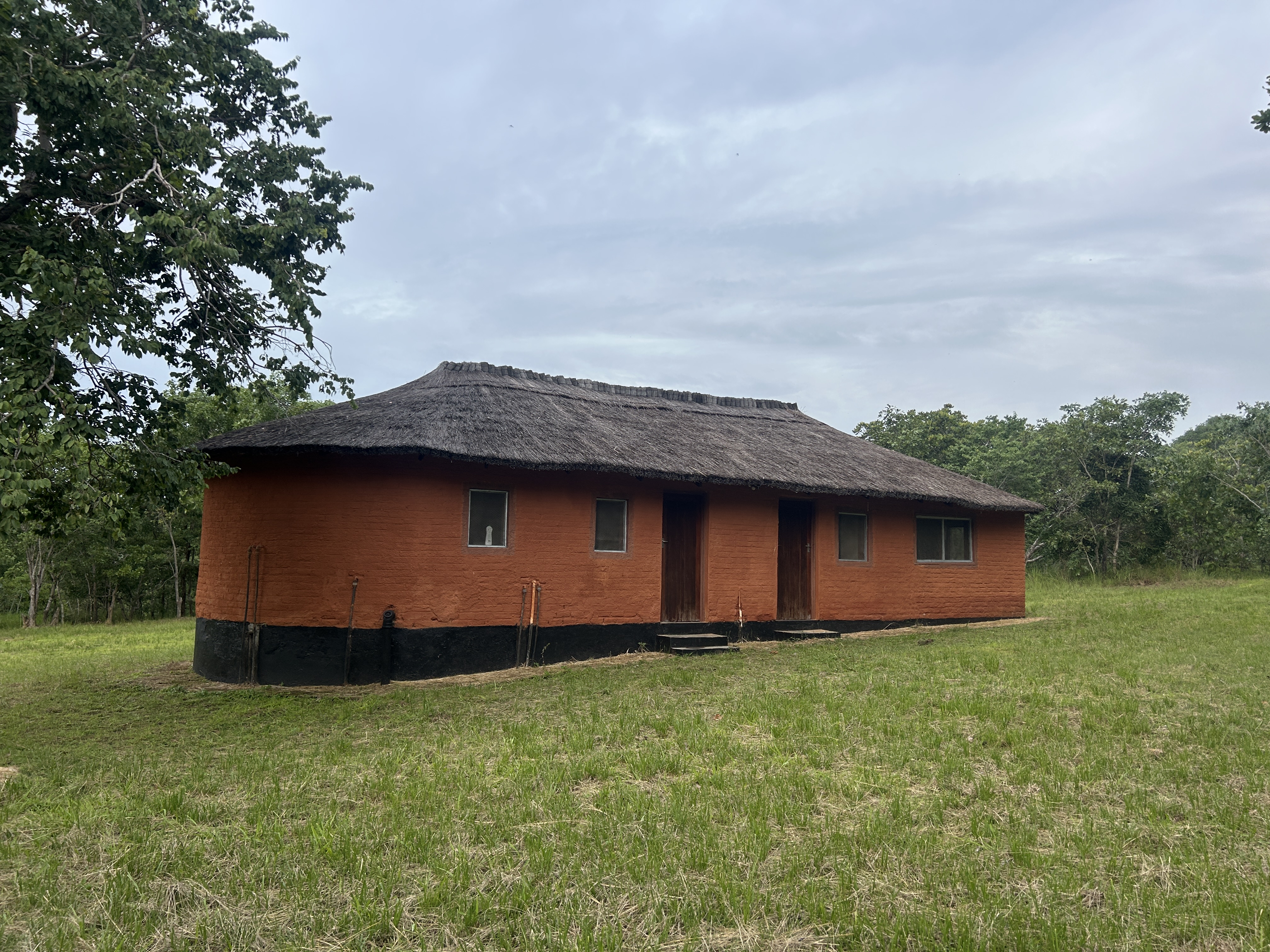Lush greenery during the green season at Kachenga
